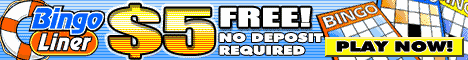 $5 Free from Bingo Liner